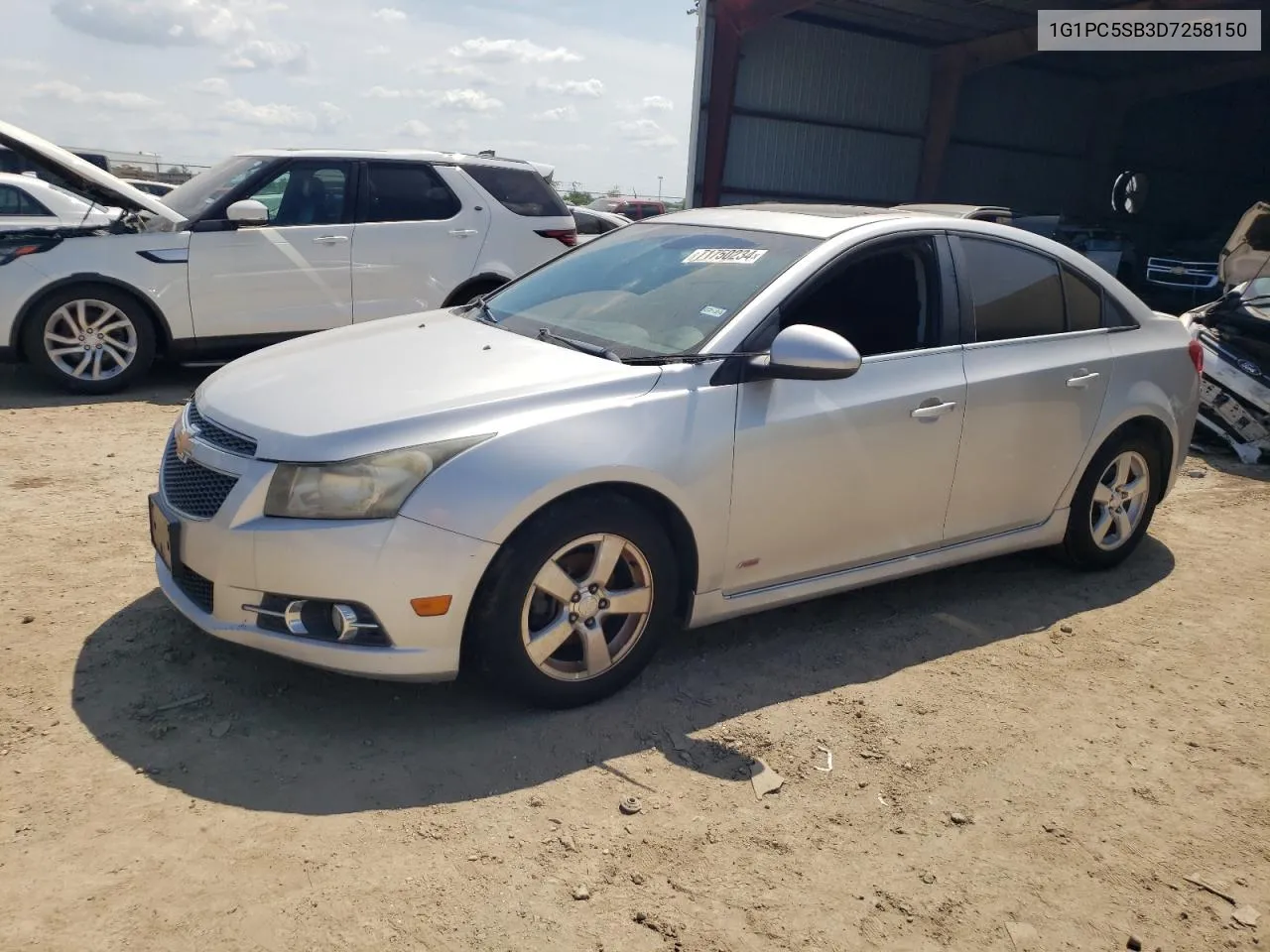 2013 Chevrolet Cruze Lt VIN: 1G1PC5SB3D7258150 Lot: 71750234