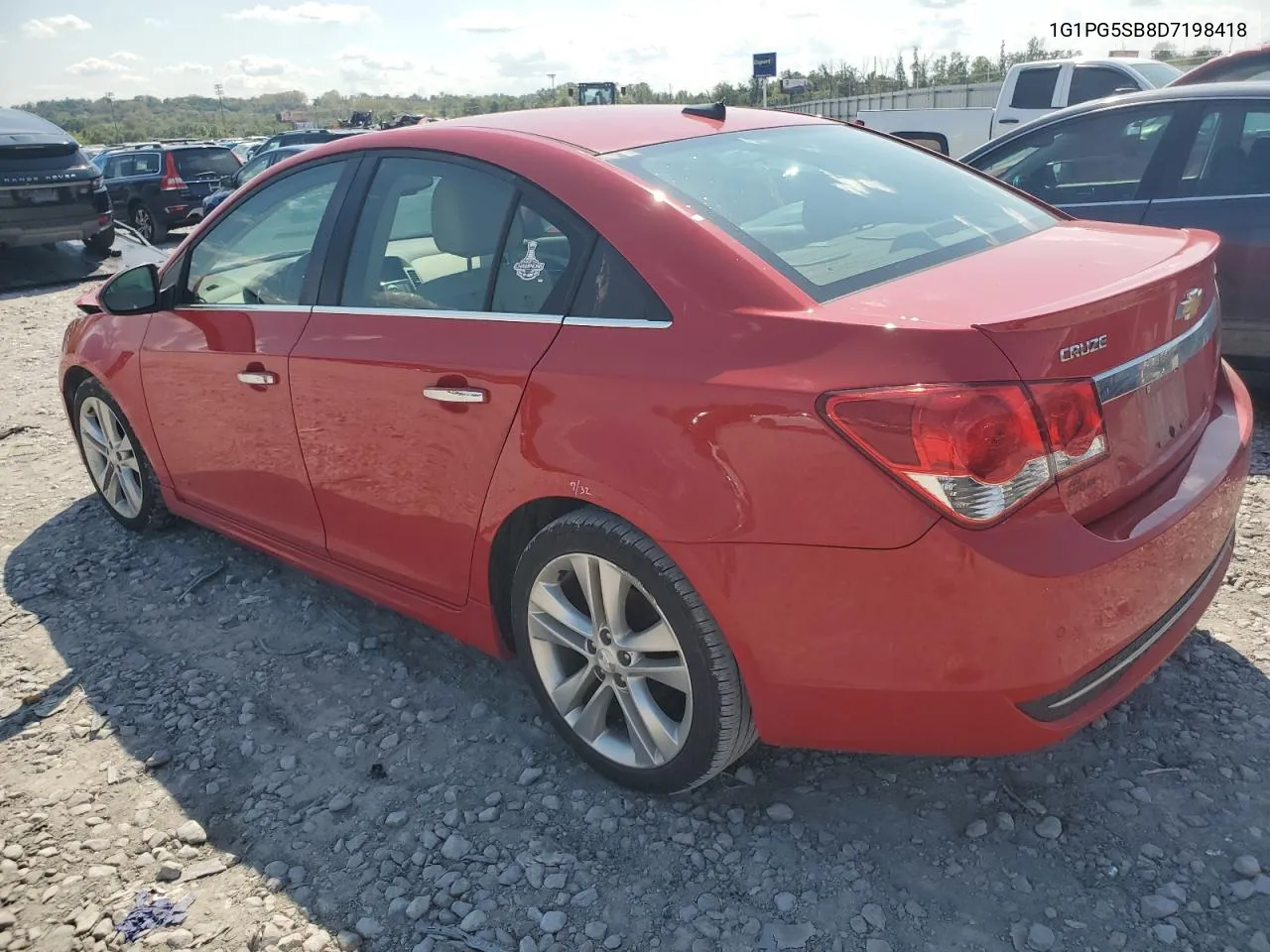 2013 Chevrolet Cruze Ltz VIN: 1G1PG5SB8D7198418 Lot: 72008554