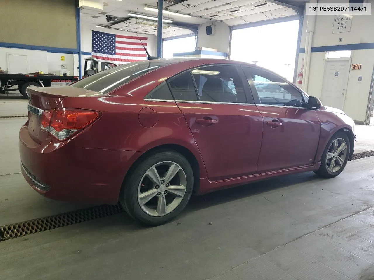 2013 Chevrolet Cruze Lt VIN: 1G1PE5SB2D7114471 Lot: 72090354