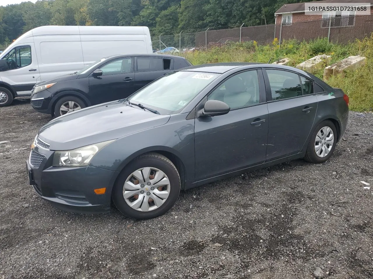 2013 Chevrolet Cruze Ls VIN: 1G1PA5SG1D7231658 Lot: 72133964