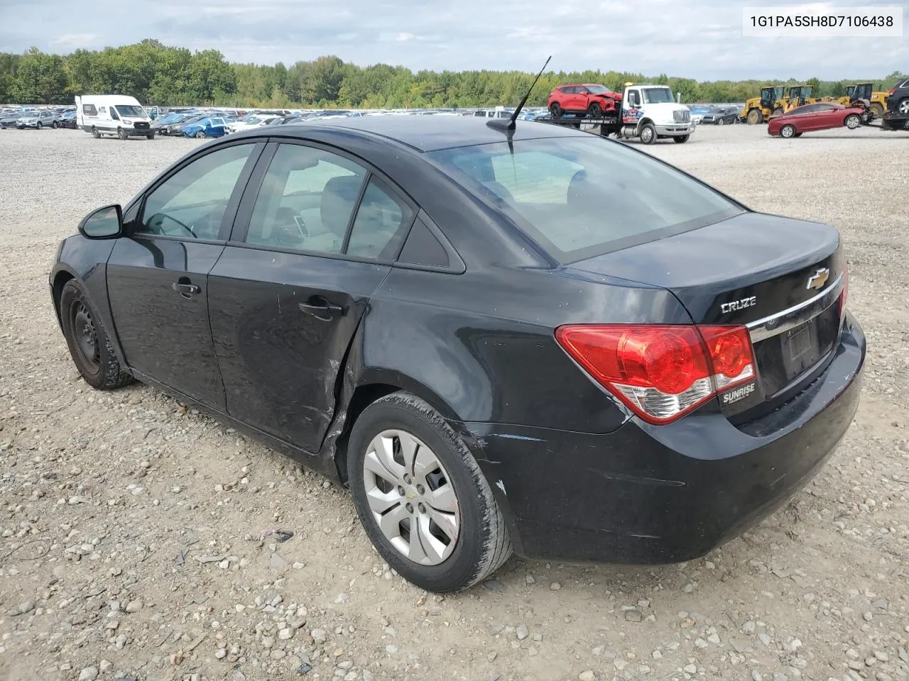 2013 Chevrolet Cruze Ls VIN: 1G1PA5SH8D7106438 Lot: 72135564