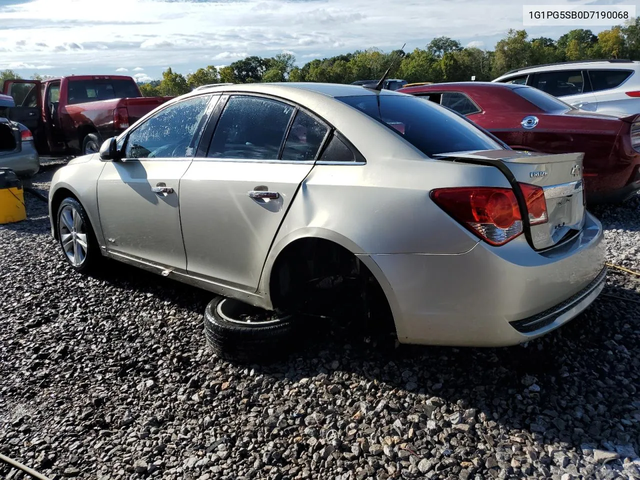 2013 Chevrolet Cruze Ltz VIN: 1G1PG5SB0D7190068 Lot: 72140634