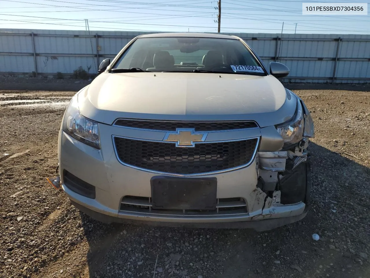 2013 Chevrolet Cruze Lt VIN: 1G1PE5SBXD7304356 Lot: 72170584