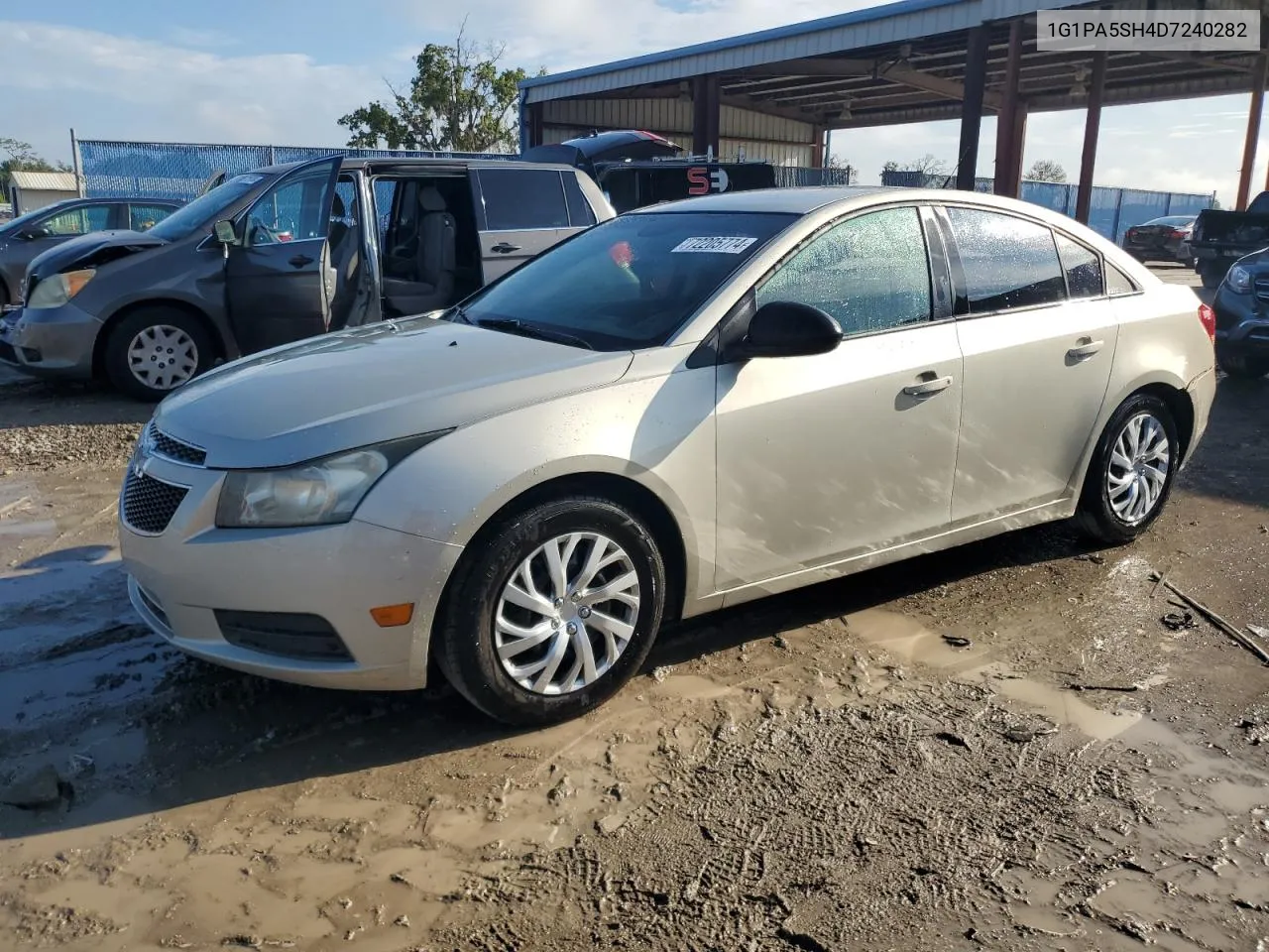 2013 Chevrolet Cruze Ls VIN: 1G1PA5SH4D7240282 Lot: 72205774