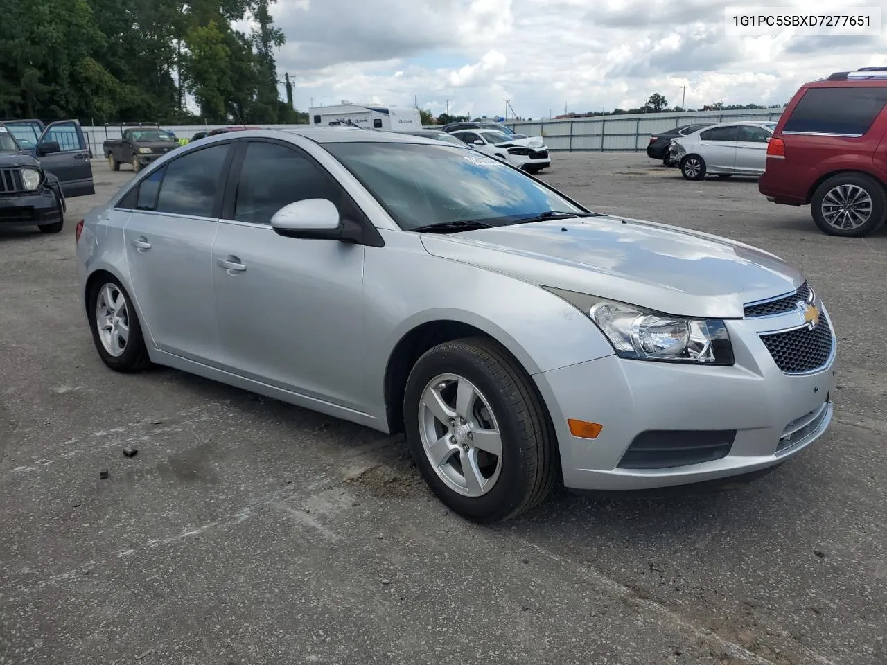 2013 Chevrolet Cruze Lt VIN: 1G1PC5SBXD7277651 Lot: 72407044