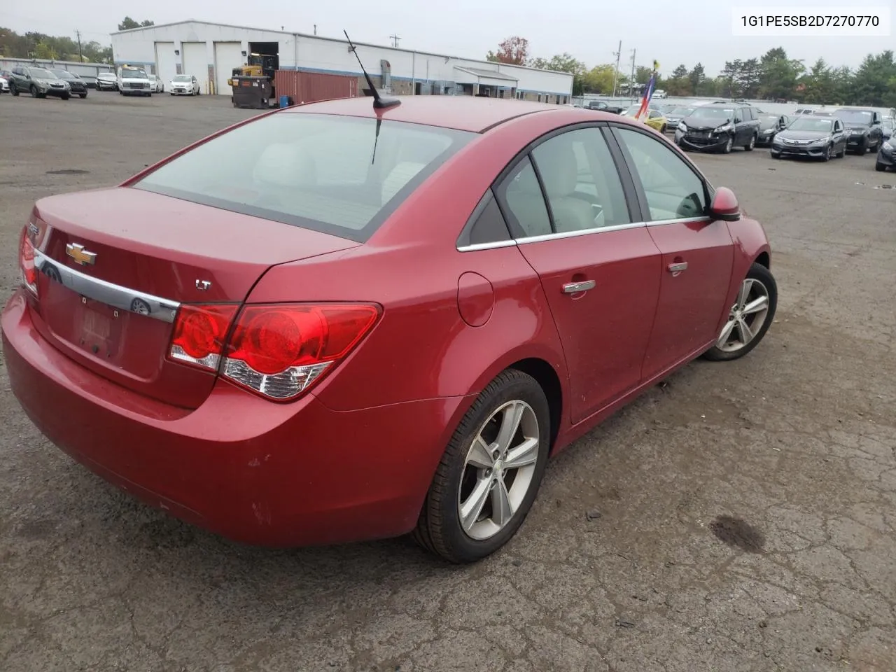 2013 Chevrolet Cruze Lt VIN: 1G1PE5SB2D7270770 Lot: 72637374