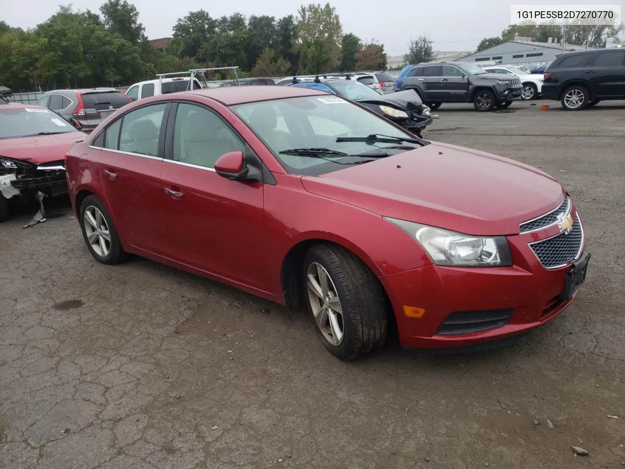 2013 Chevrolet Cruze Lt VIN: 1G1PE5SB2D7270770 Lot: 72637374