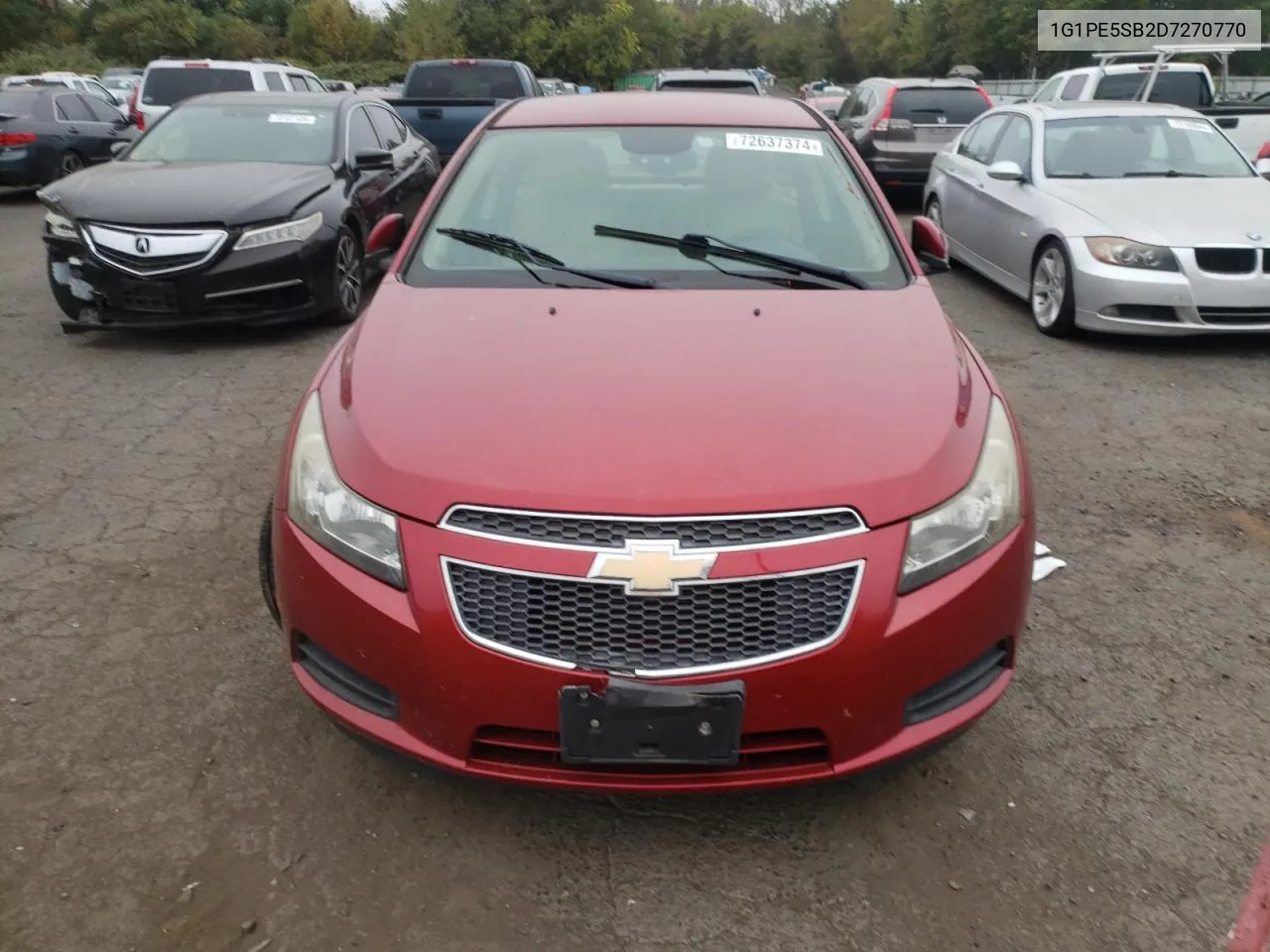 1G1PE5SB2D7270770 2013 Chevrolet Cruze Lt