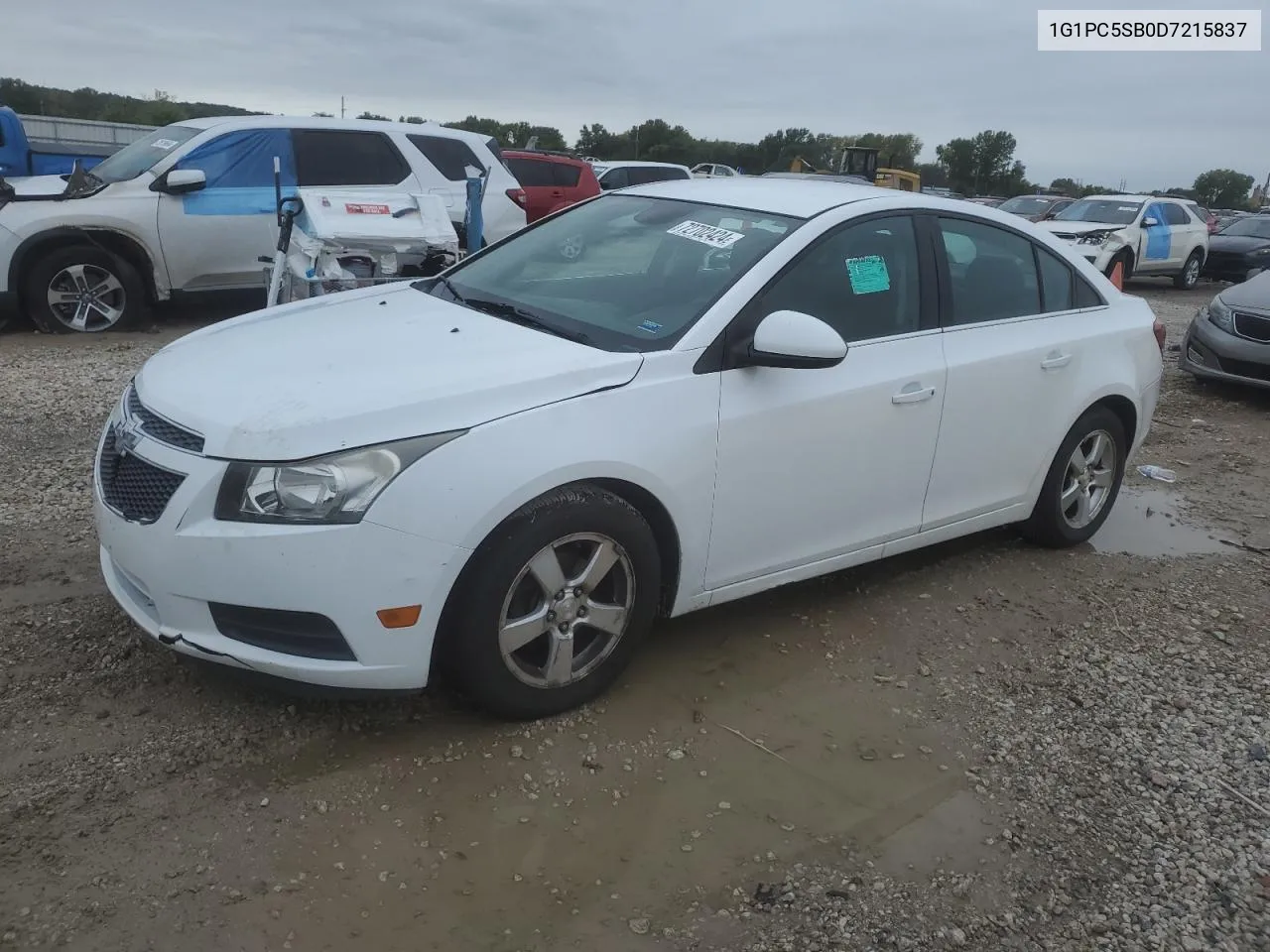 1G1PC5SB0D7215837 2013 Chevrolet Cruze Lt