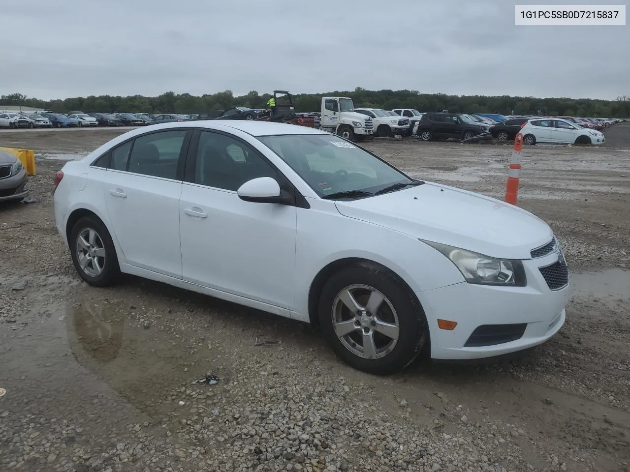 2013 Chevrolet Cruze Lt VIN: 1G1PC5SB0D7215837 Lot: 72702424