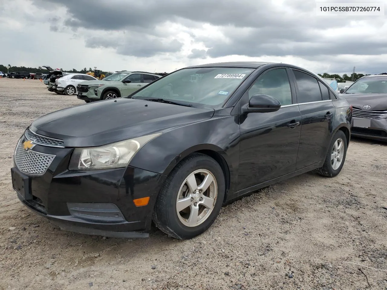 2013 Chevrolet Cruze Lt VIN: 1G1PC5SB7D7260774 Lot: 72789904