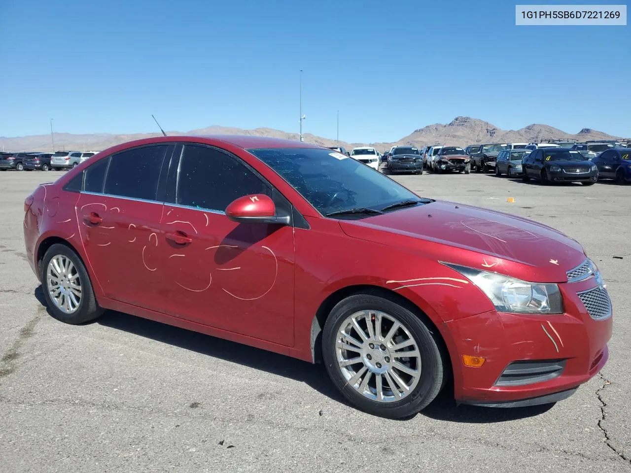 2013 Chevrolet Cruze Eco VIN: 1G1PH5SB6D7221269 Lot: 72825974