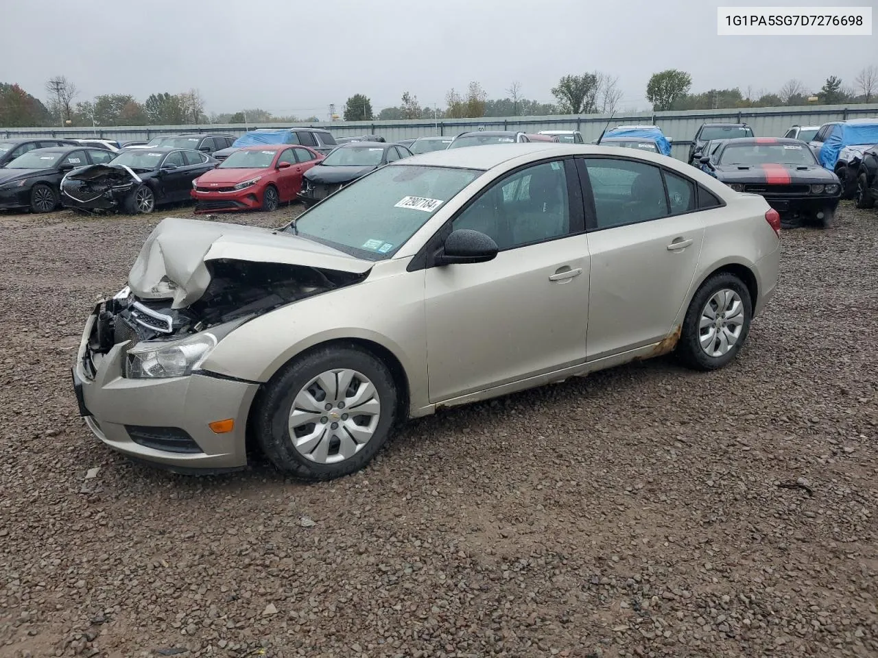 2013 Chevrolet Cruze Ls VIN: 1G1PA5SG7D7276698 Lot: 72907184