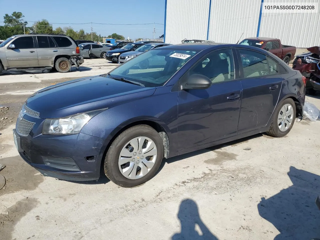 1G1PA5SG0D7248208 2013 Chevrolet Cruze Ls