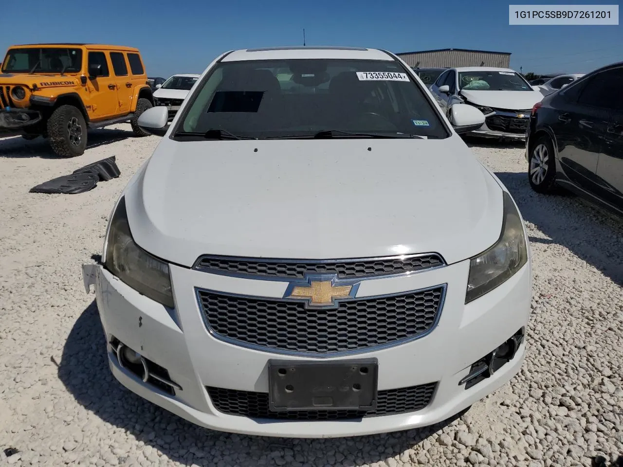 1G1PC5SB9D7261201 2013 Chevrolet Cruze Lt