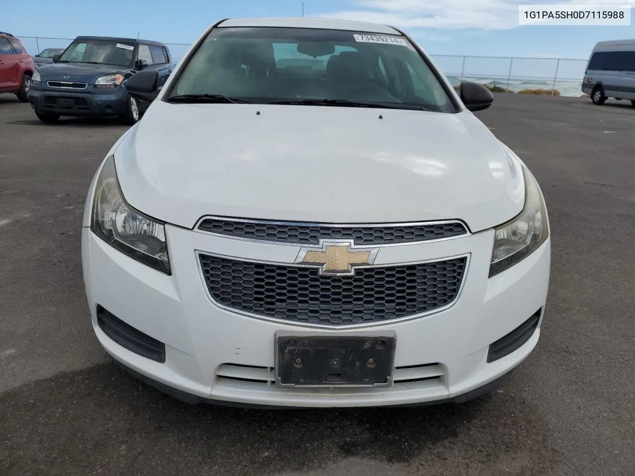 2013 Chevrolet Cruze Ls VIN: 1G1PA5SH0D7115988 Lot: 73439214