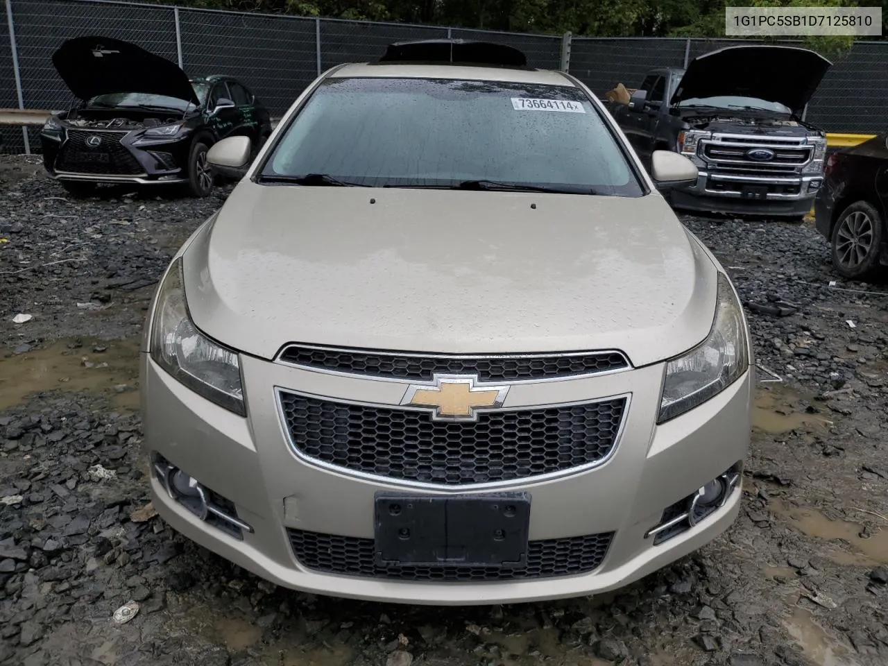 2013 Chevrolet Cruze Lt VIN: 1G1PC5SB1D7125810 Lot: 73664114