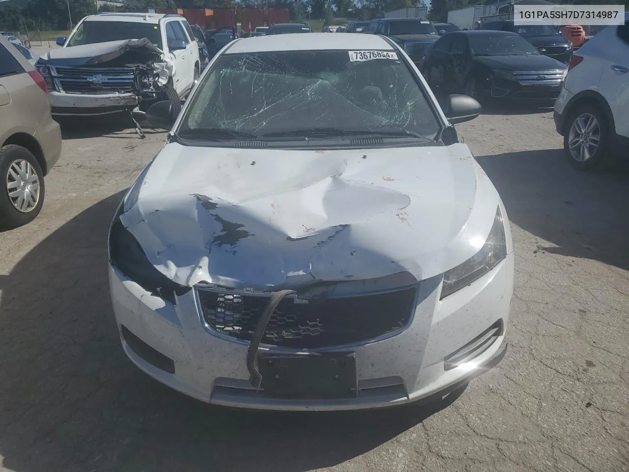 2013 Chevrolet Cruze Ls VIN: 1G1PA5SH7D7314987 Lot: 73676854