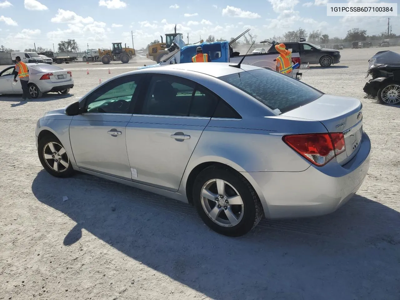 2013 Chevrolet Cruze Lt VIN: 1G1PC5SB6D7100384 Lot: 74117324