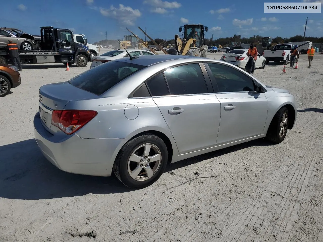 2013 Chevrolet Cruze Lt VIN: 1G1PC5SB6D7100384 Lot: 74117324