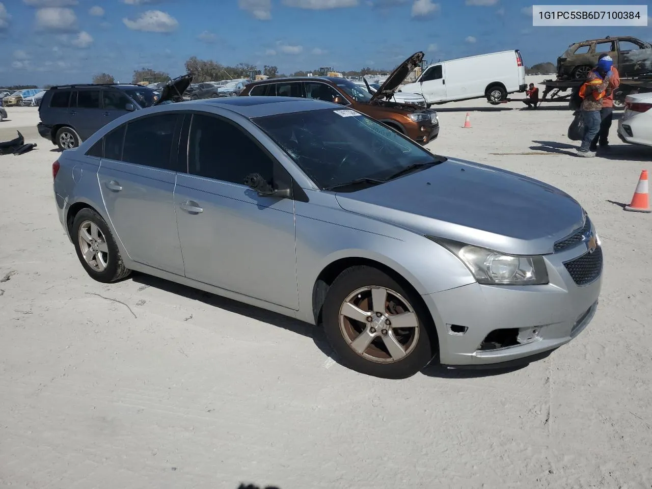 2013 Chevrolet Cruze Lt VIN: 1G1PC5SB6D7100384 Lot: 74117324