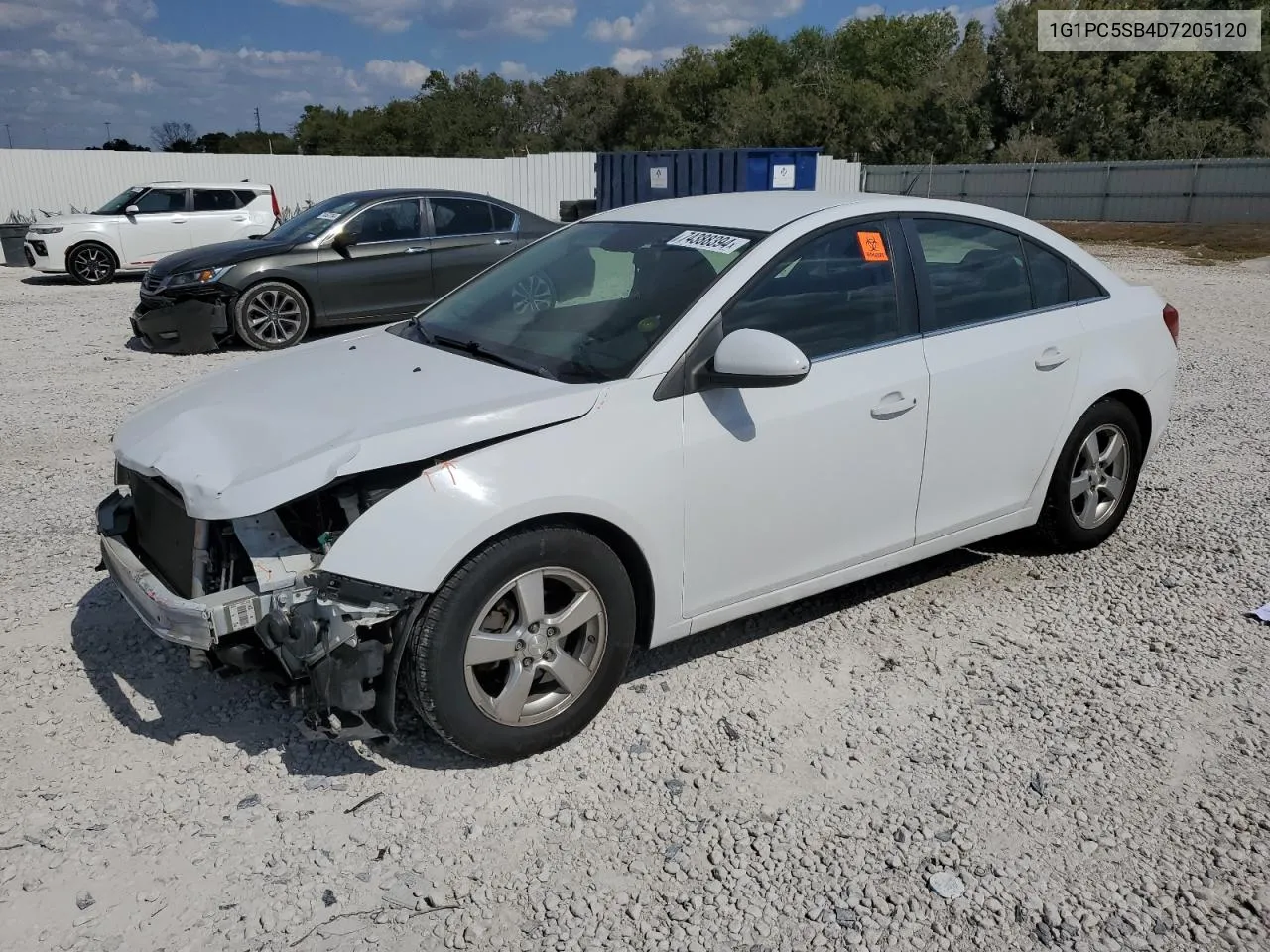 2013 Chevrolet Cruze Lt VIN: 1G1PC5SB4D7205120 Lot: 74388394