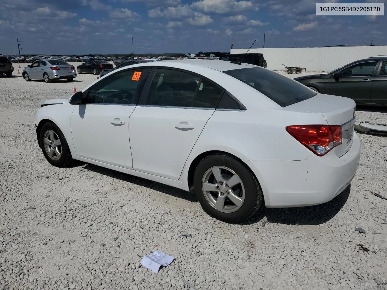 2013 Chevrolet Cruze Lt VIN: 1G1PC5SB4D7205120 Lot: 74388394