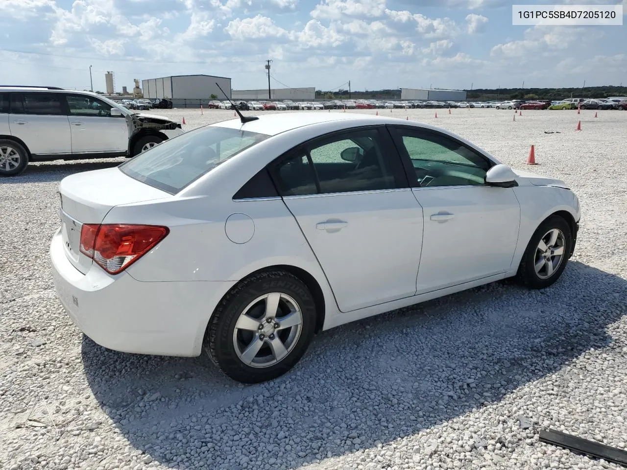 2013 Chevrolet Cruze Lt VIN: 1G1PC5SB4D7205120 Lot: 74388394