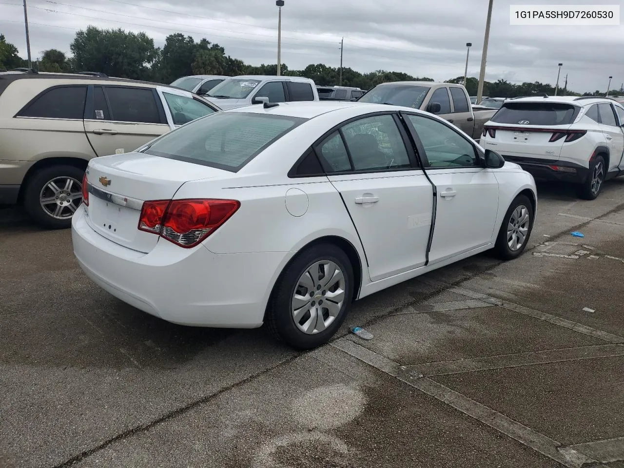 2013 Chevrolet Cruze Ls VIN: 1G1PA5SH9D7260530 Lot: 74433964