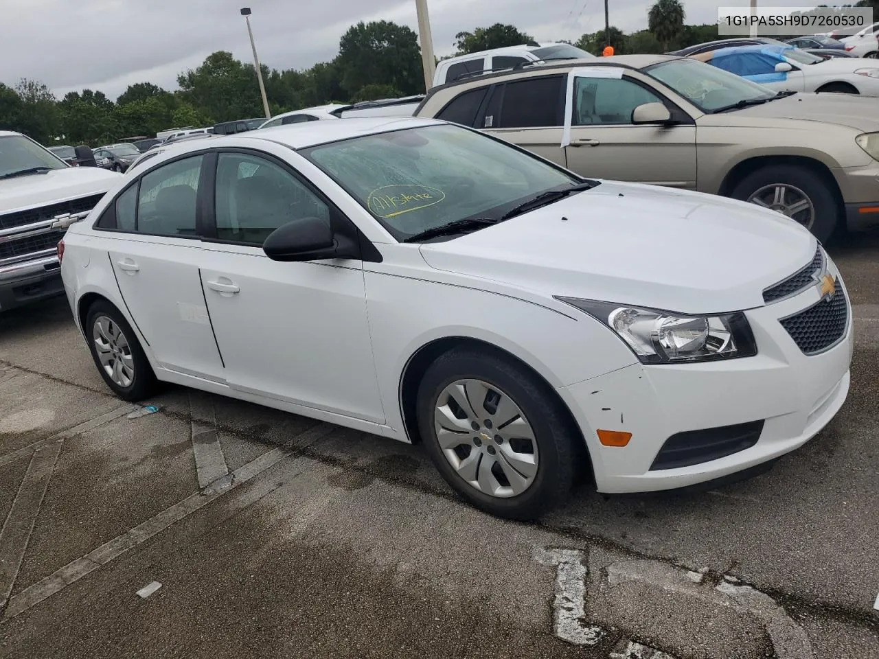 2013 Chevrolet Cruze Ls VIN: 1G1PA5SH9D7260530 Lot: 74433964