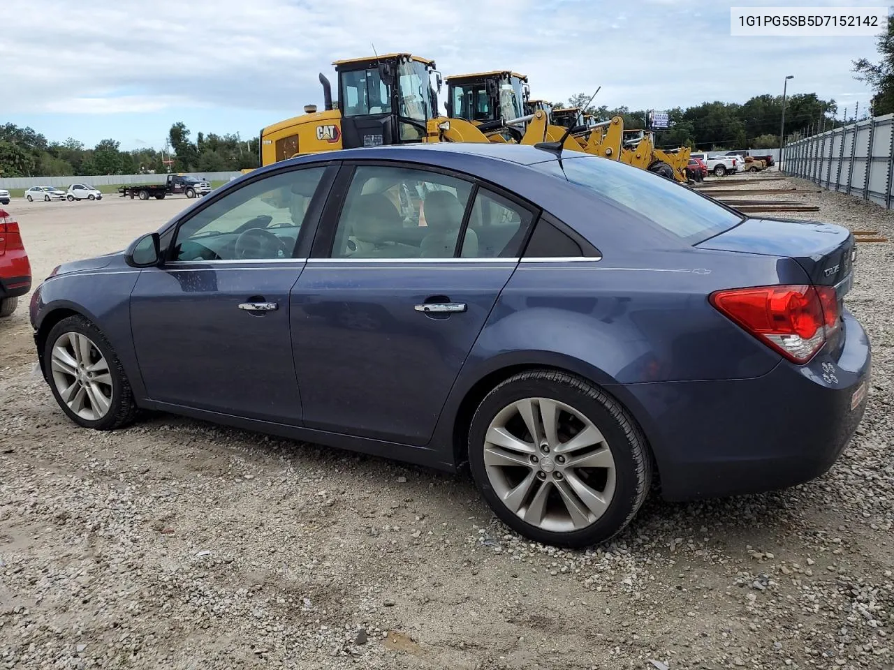 2013 Chevrolet Cruze Ltz VIN: 1G1PG5SB5D7152142 Lot: 74672134