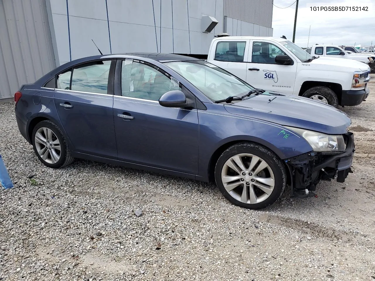 2013 Chevrolet Cruze Ltz VIN: 1G1PG5SB5D7152142 Lot: 74672134