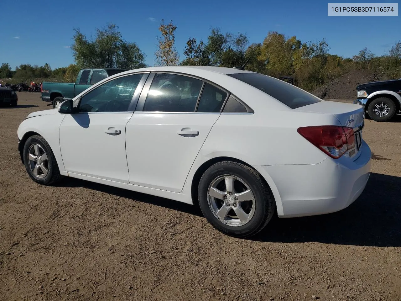 2013 Chevrolet Cruze Lt VIN: 1G1PC5SB3D7116574 Lot: 75041894