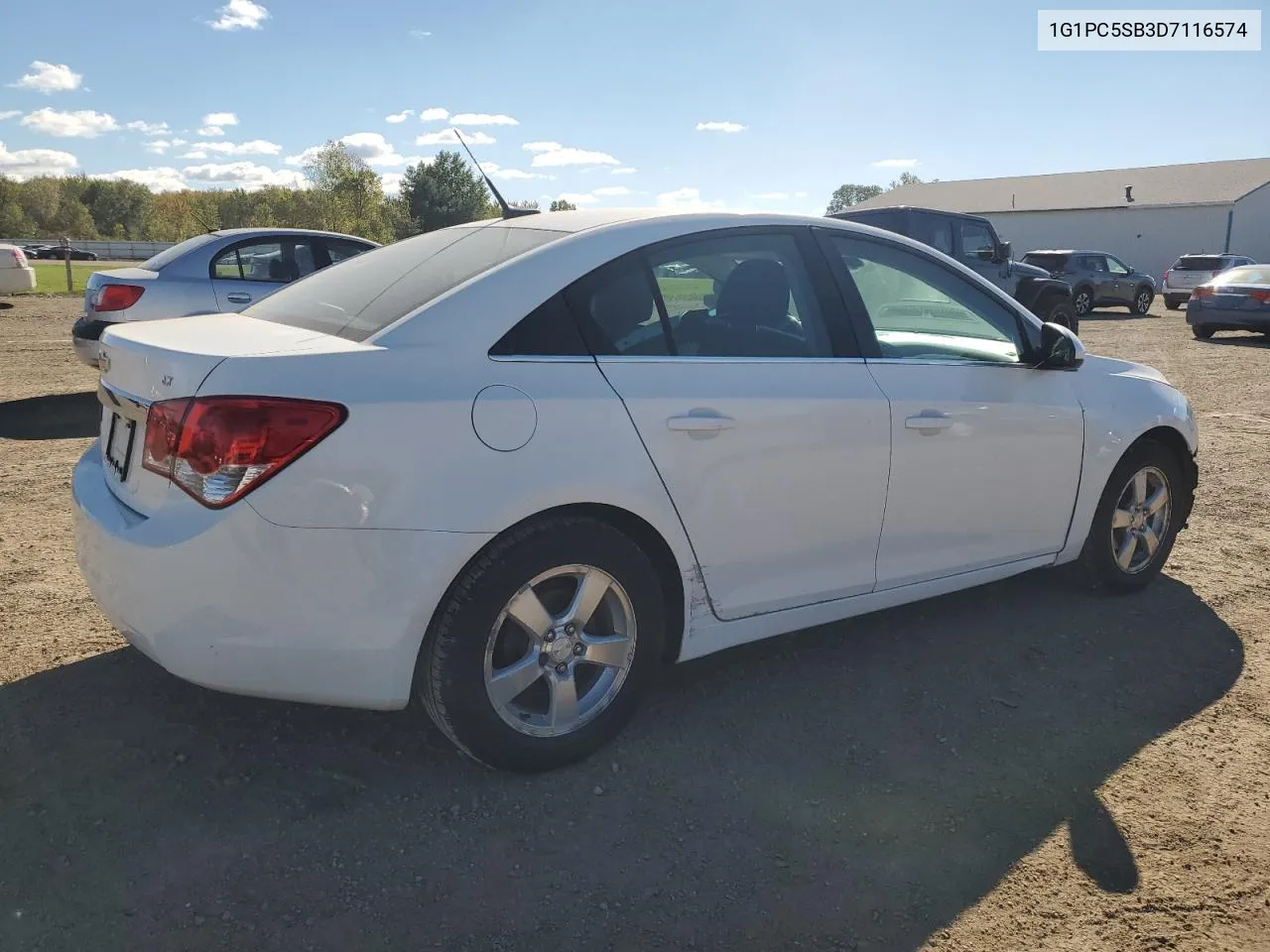 2013 Chevrolet Cruze Lt VIN: 1G1PC5SB3D7116574 Lot: 75041894