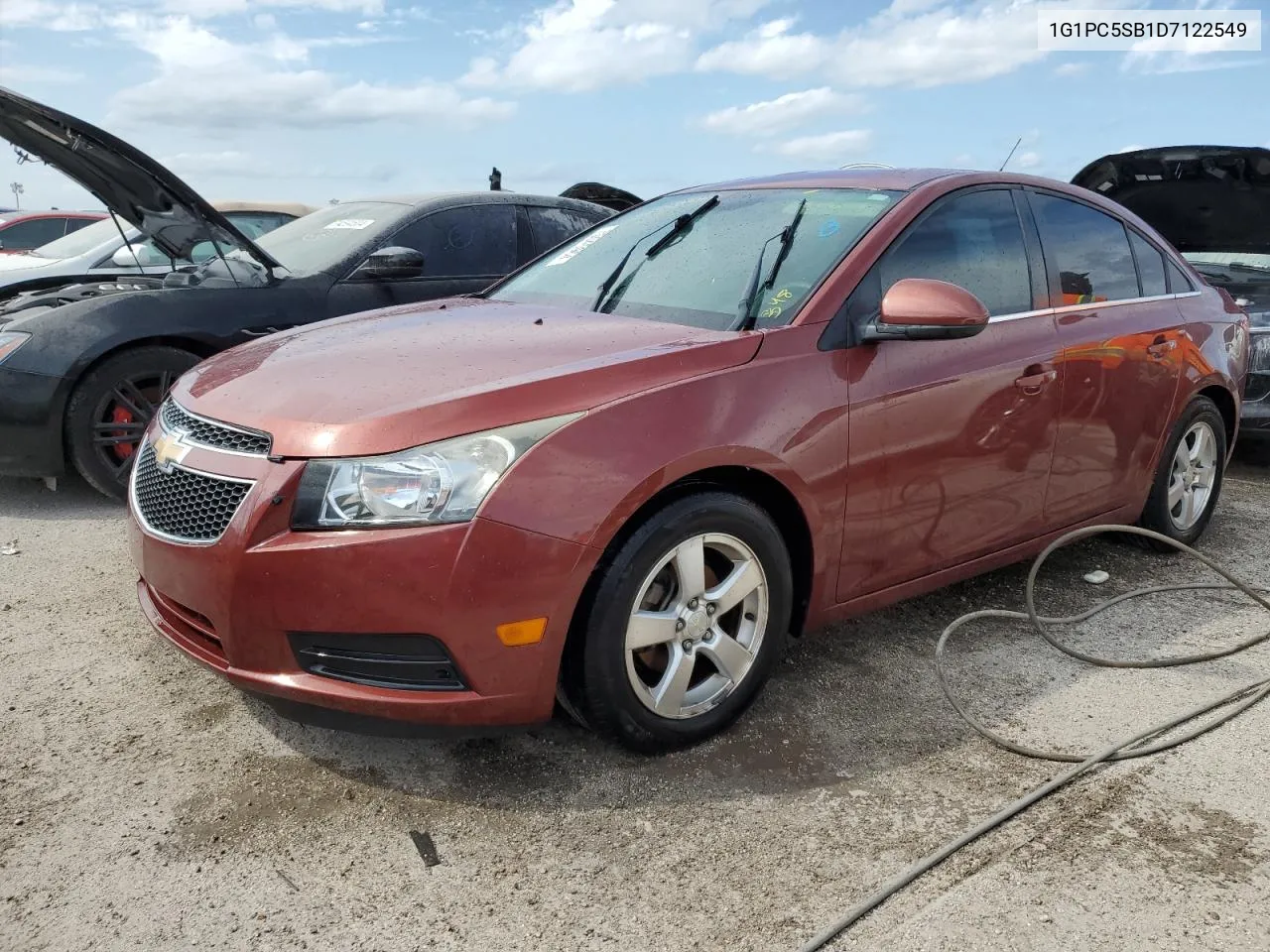 2013 Chevrolet Cruze Lt VIN: 1G1PC5SB1D7122549 Lot: 75045964