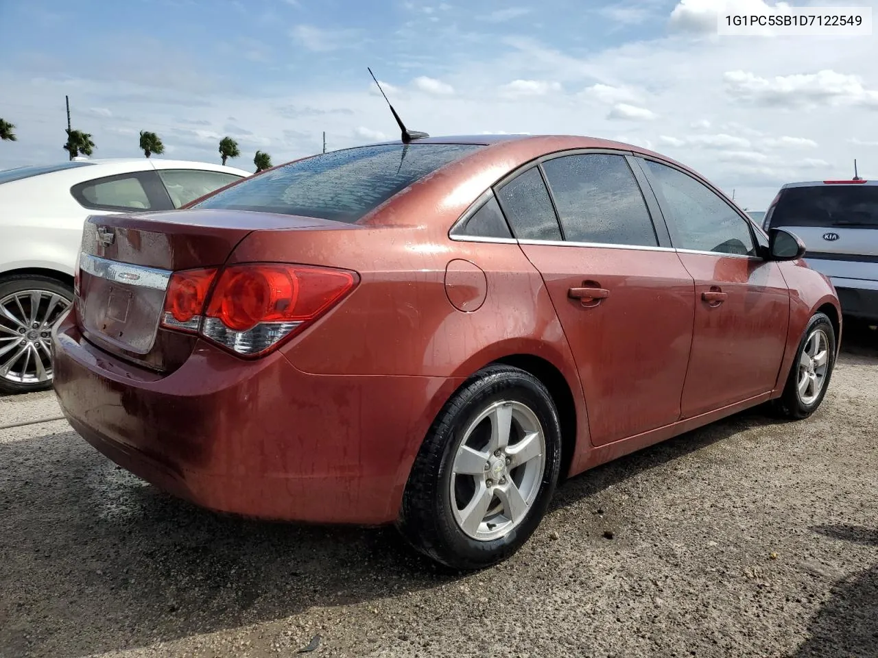 2013 Chevrolet Cruze Lt VIN: 1G1PC5SB1D7122549 Lot: 75045964