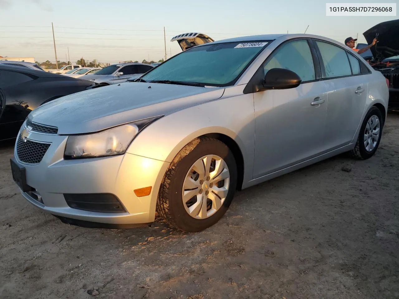 2013 Chevrolet Cruze Ls VIN: 1G1PA5SH7D7296068 Lot: 75075604