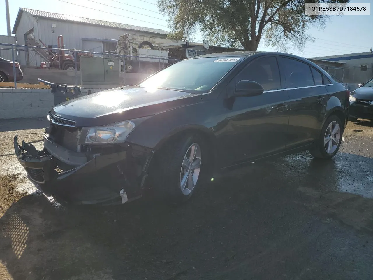 2013 Chevrolet Cruze Lt VIN: 1G1PE5SB7D7184578 Lot: 75245704