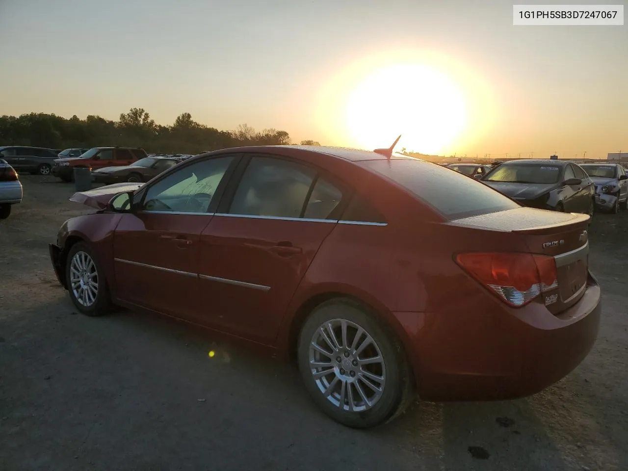 2013 Chevrolet Cruze Eco VIN: 1G1PH5SB3D7247067 Lot: 75287784