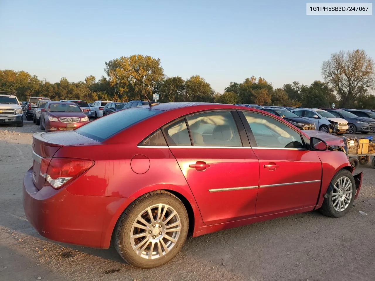 2013 Chevrolet Cruze Eco VIN: 1G1PH5SB3D7247067 Lot: 75287784