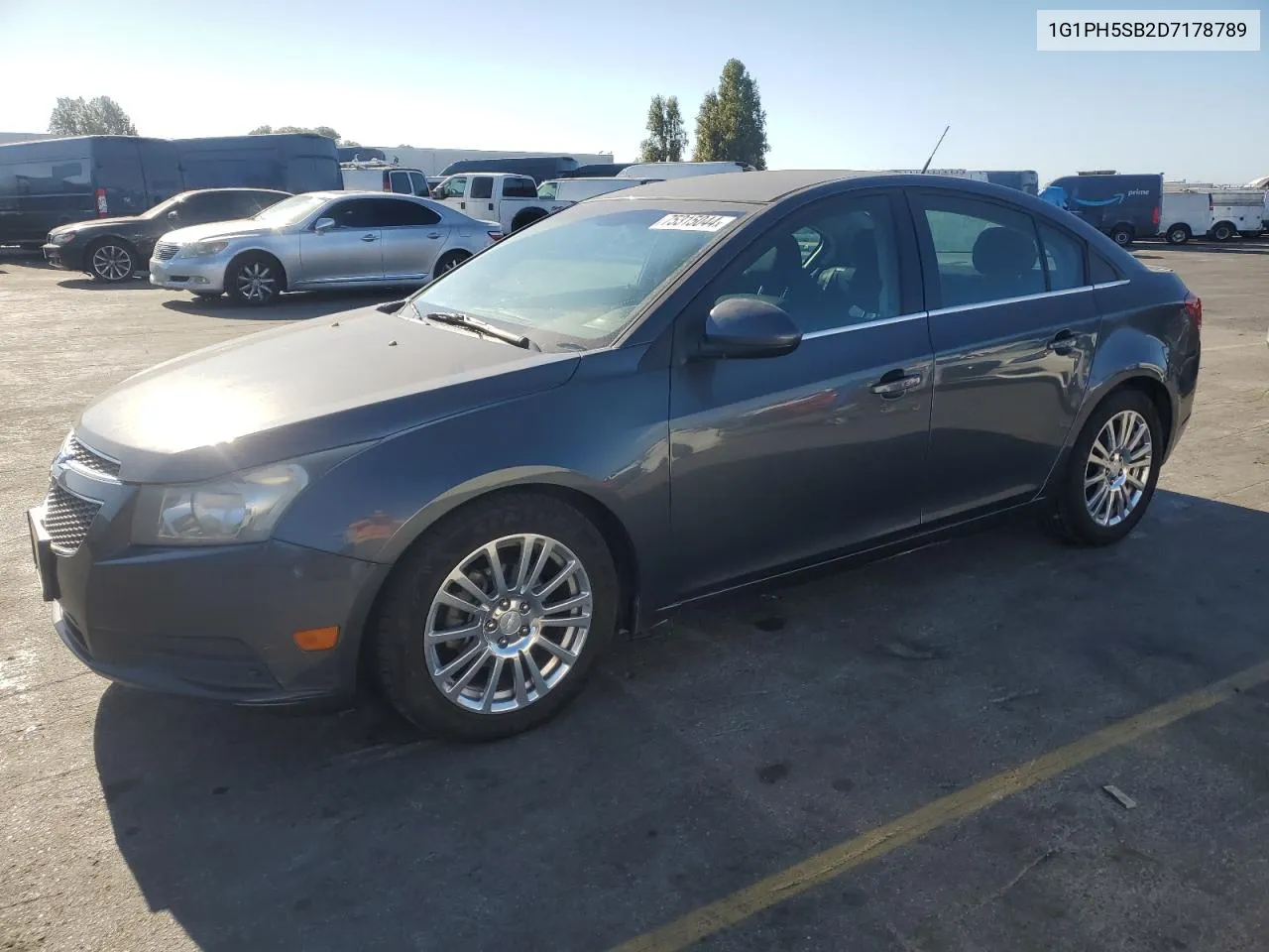 2013 Chevrolet Cruze Eco VIN: 1G1PH5SB2D7178789 Lot: 75315044