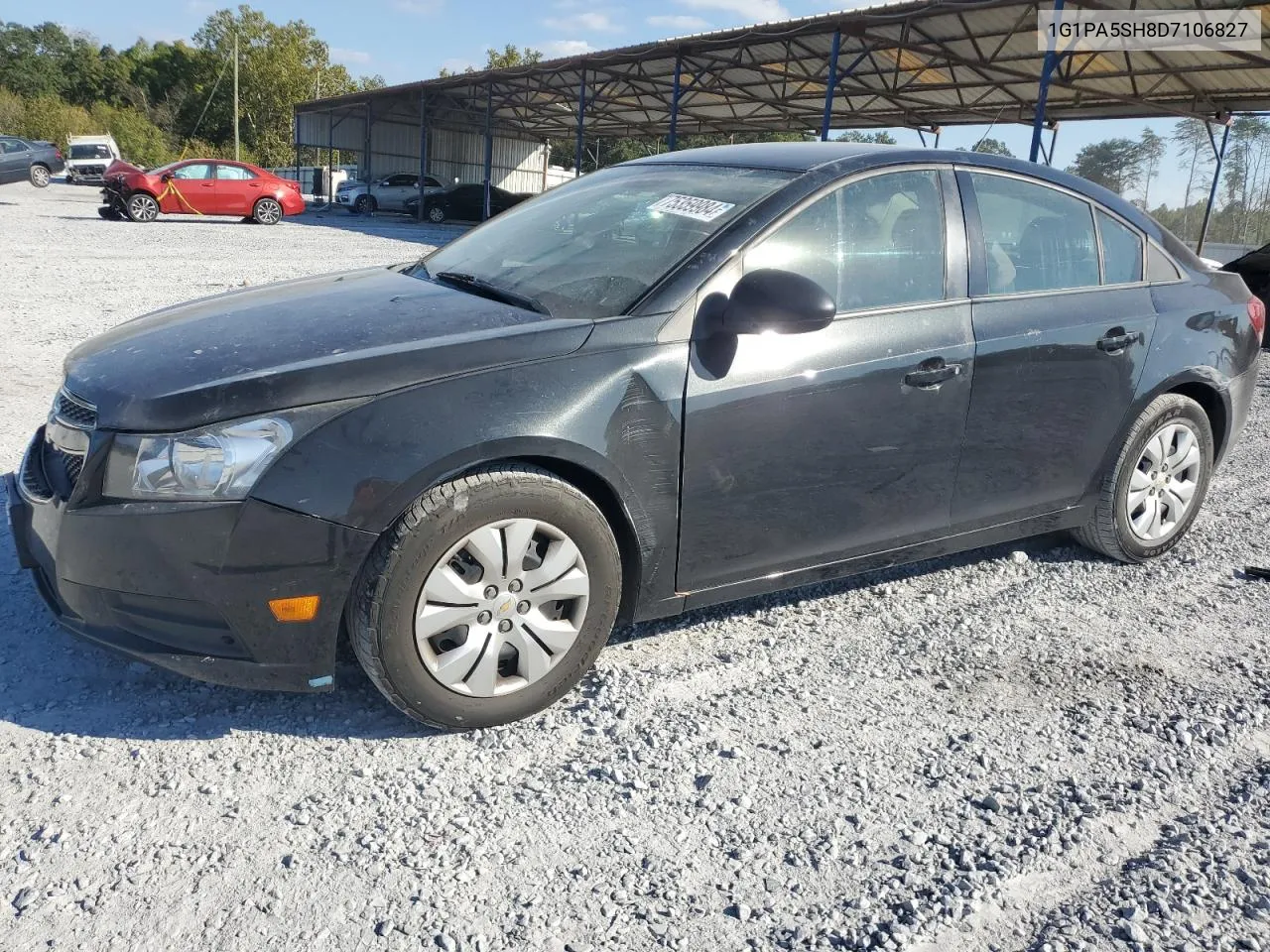 2013 Chevrolet Cruze Ls VIN: 1G1PA5SH8D7106827 Lot: 75359984