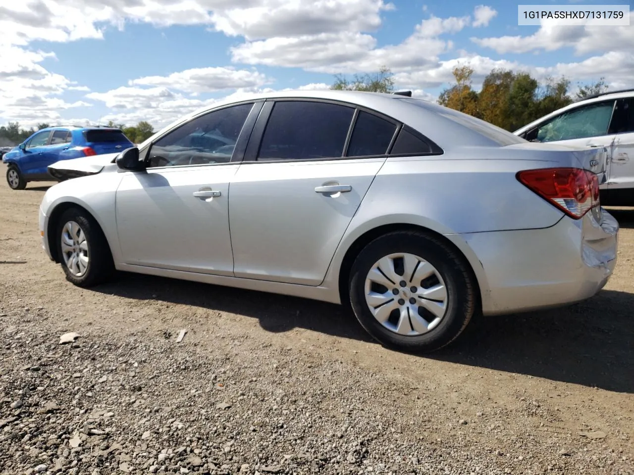 2013 Chevrolet Cruze Ls VIN: 1G1PA5SHXD7131759 Lot: 75692824