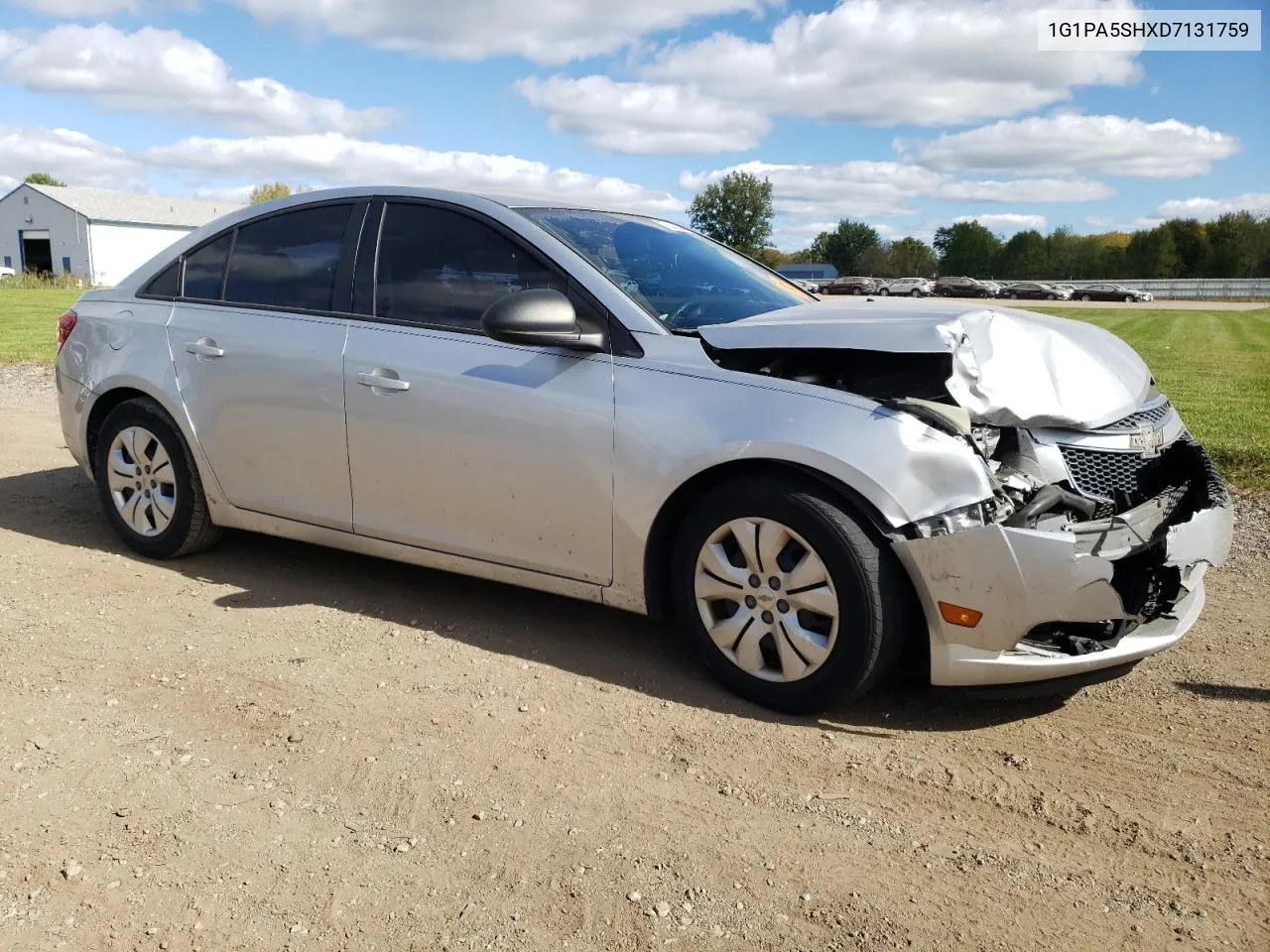 2013 Chevrolet Cruze Ls VIN: 1G1PA5SHXD7131759 Lot: 75692824