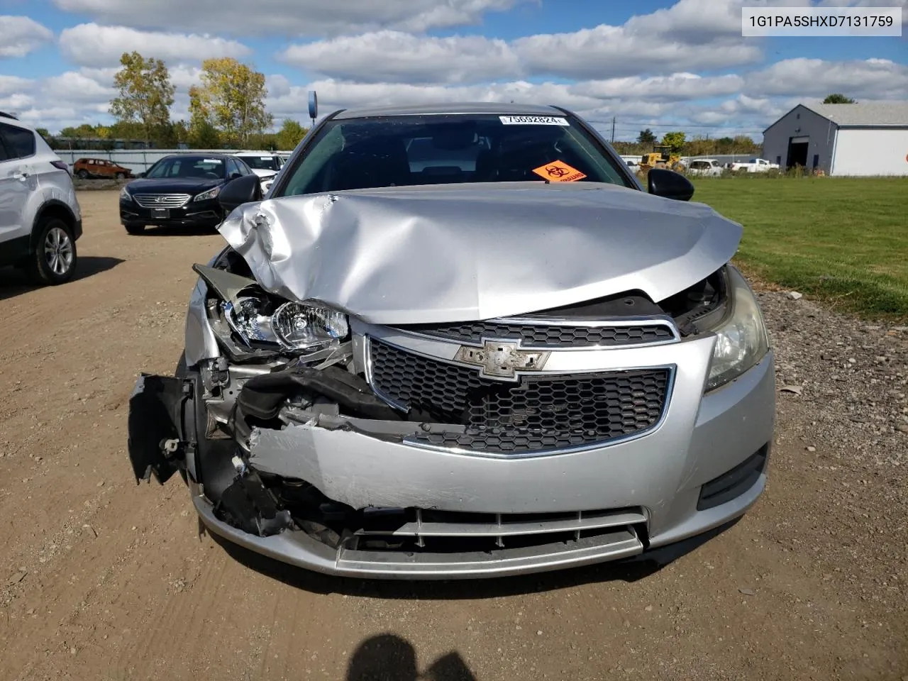 2013 Chevrolet Cruze Ls VIN: 1G1PA5SHXD7131759 Lot: 75692824