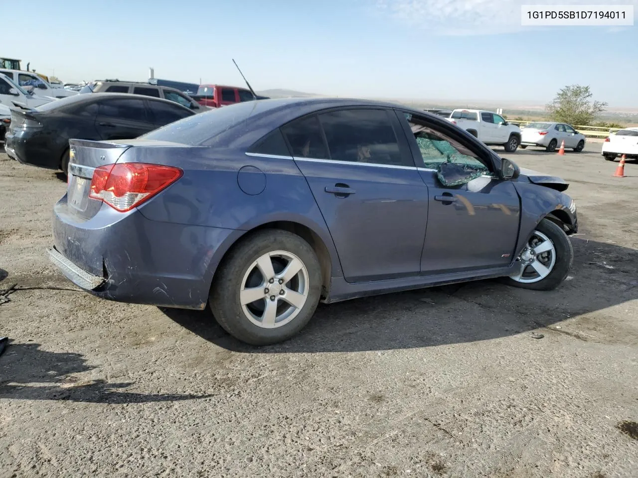 2013 Chevrolet Cruze Lt VIN: 1G1PD5SB1D7194011 Lot: 75771984