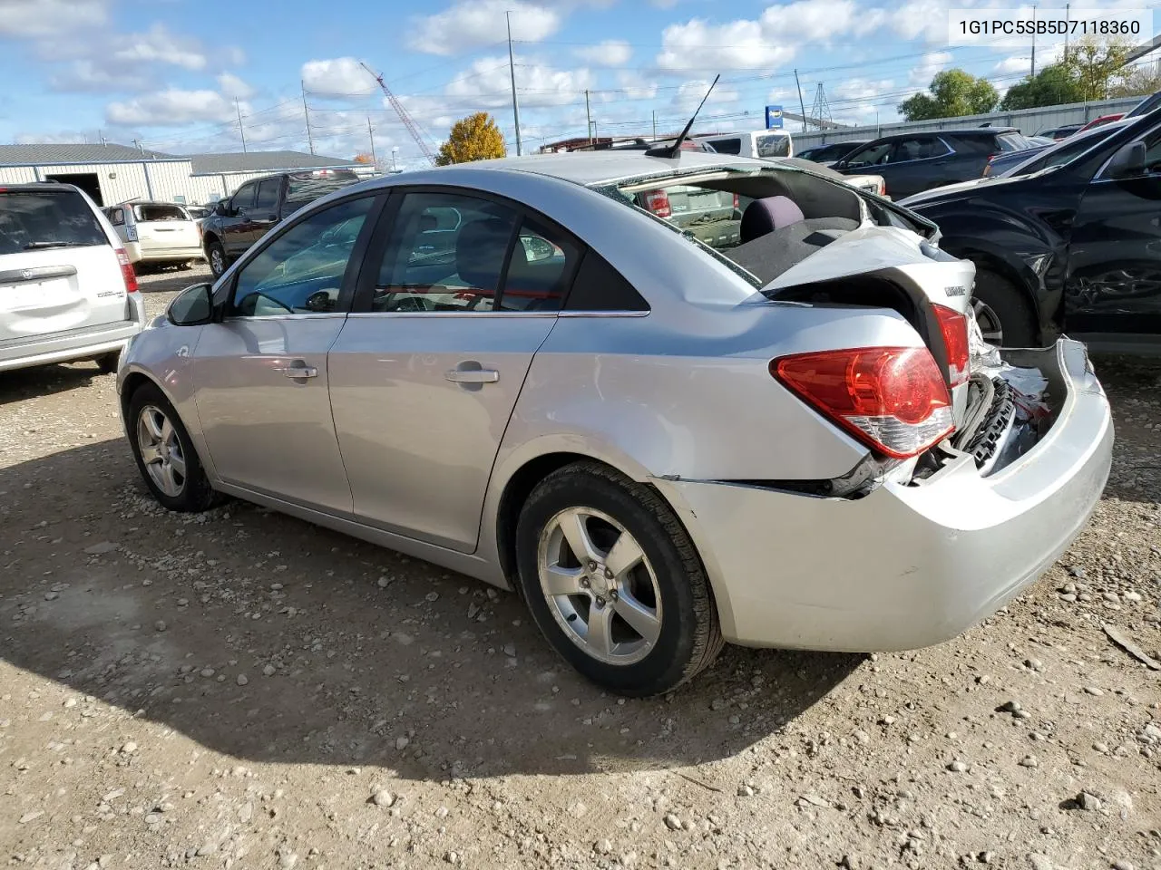 2013 Chevrolet Cruze Lt VIN: 1G1PC5SB5D7118360 Lot: 75925534