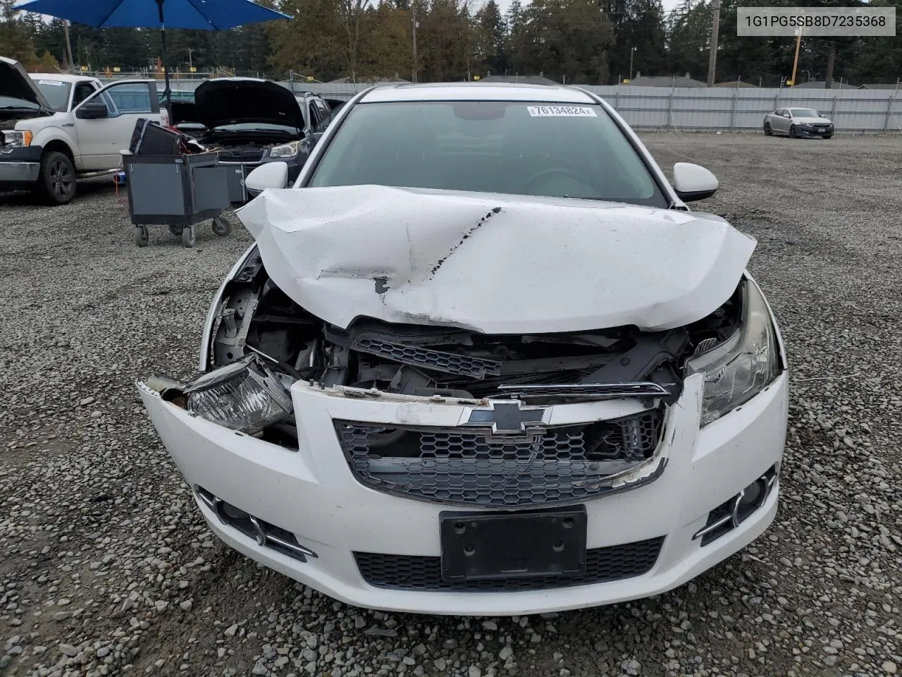 1G1PG5SB8D7235368 2013 Chevrolet Cruze Ltz