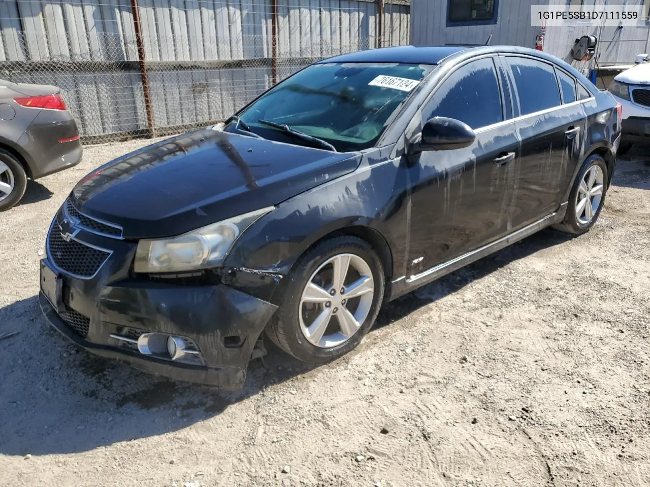 2013 Chevrolet Cruze Lt VIN: 1G1PE5SB1D7111559 Lot: 76167124