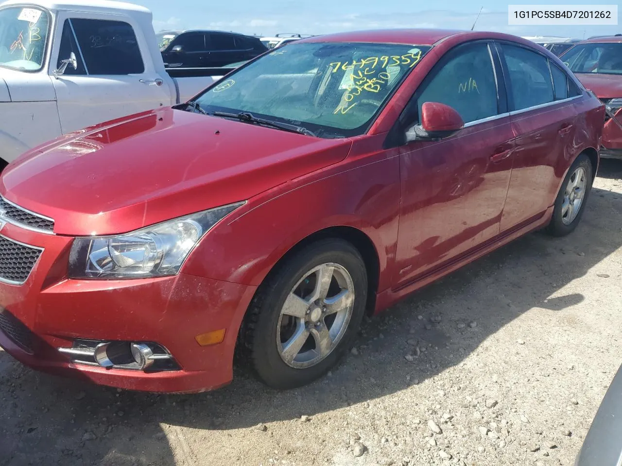 2013 Chevrolet Cruze Lt VIN: 1G1PC5SB4D7201262 Lot: 76499354